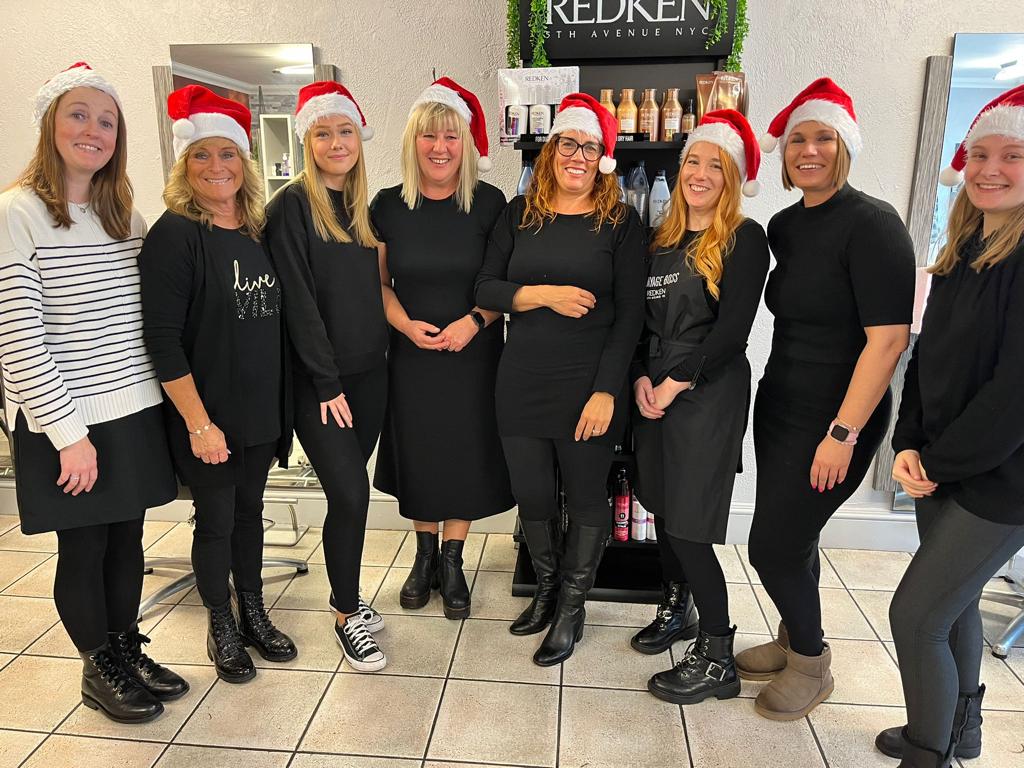 Hairwaves getting in the festive spirit